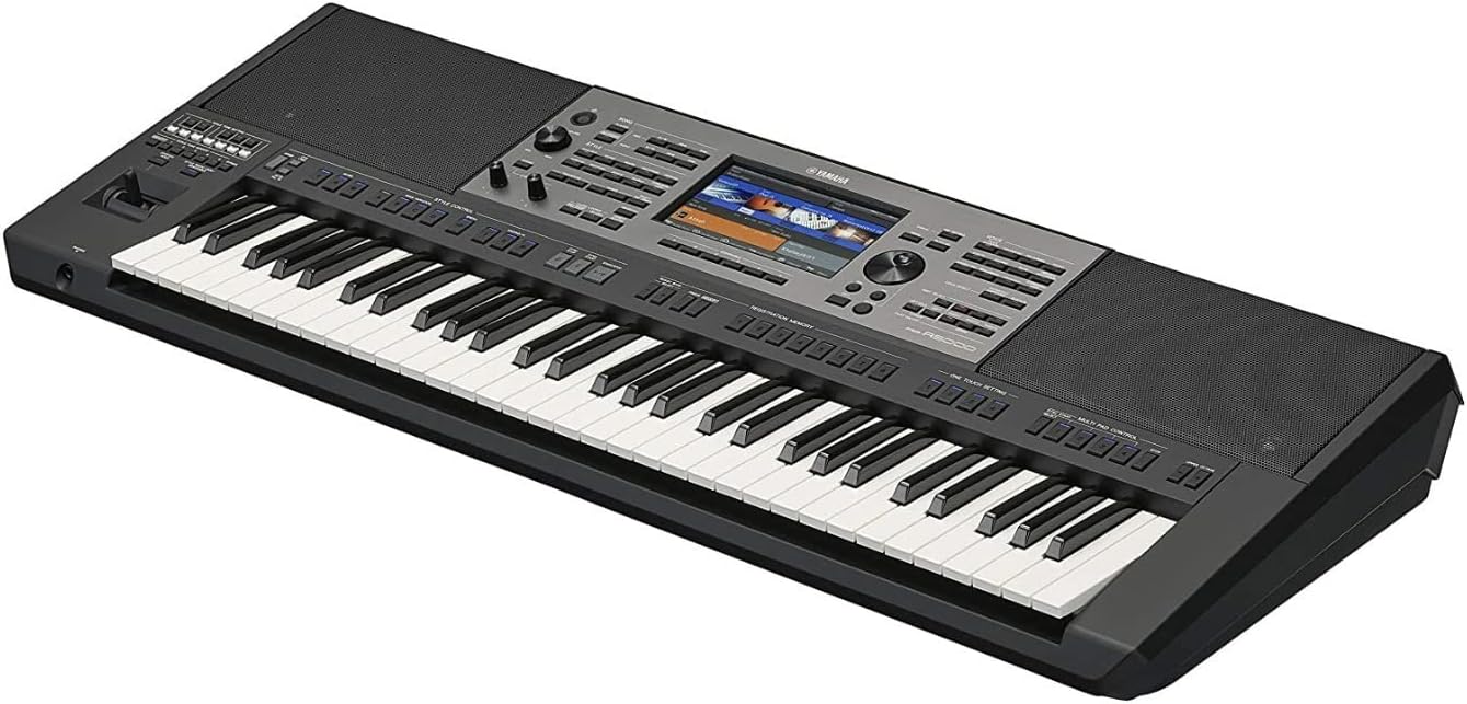 Yamaha 61-Key World Music Arranger Keyboard, 210 New World Music Styles, Assignable Joystick Controller PSRA5000