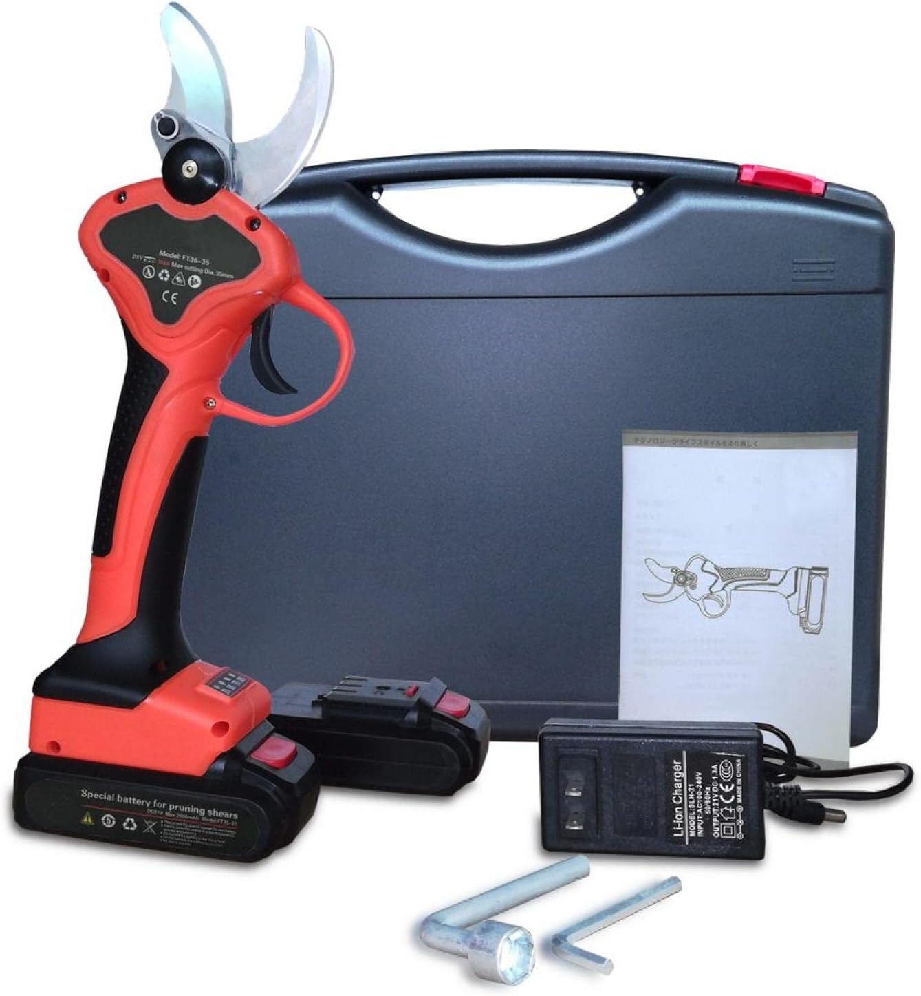 Cordless Electric Pruning Shears Professional Battery Pruning Scissors Lithium Rechargeable Garden Pruner Cutting Tools