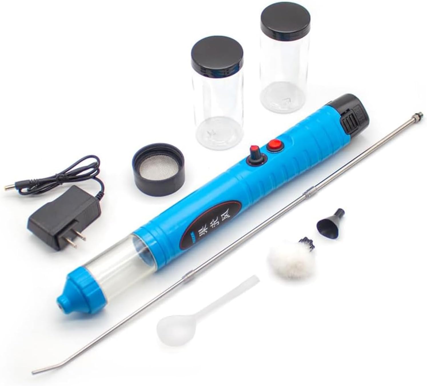 Rechargeable Electric Pollinator - DC 12V Lithium Battery Pollinator for Kiwifruit and Pear Pollination - Portable Pollination