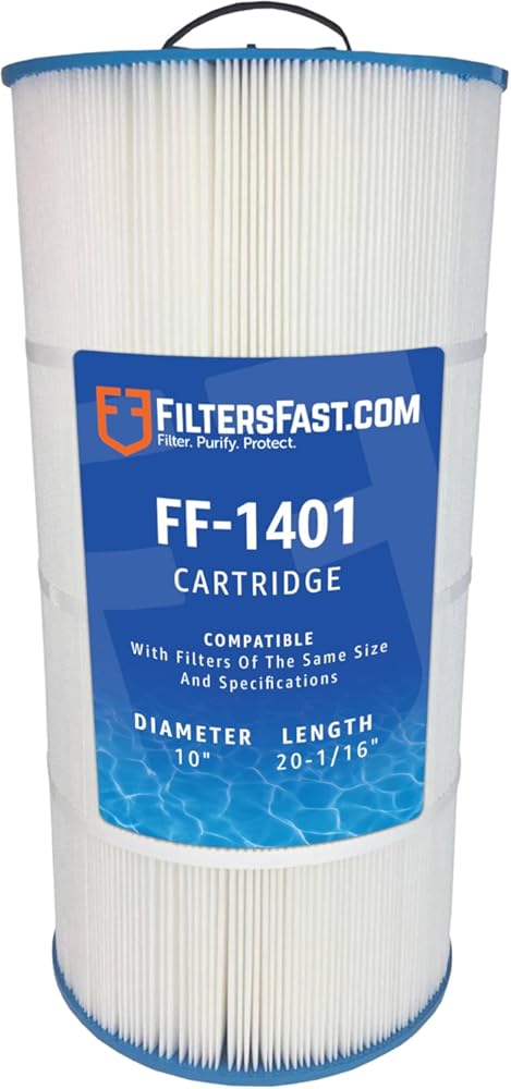 Filters Fast FF-1401 Spa and Jacuzzi Filter Compatible Replacement for Jacuzzi Brothers Sherlock 120, 42-3675-08-R and Compatible Replacement for Unicel C-9481