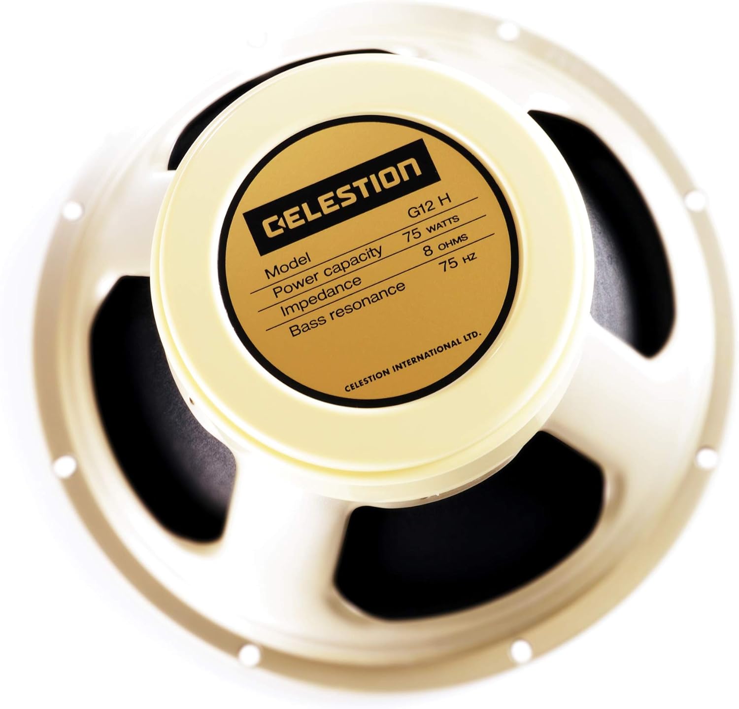 CELESTION T5891 G12H-75 Creamback 12 inch 75-watt Replacement Guitar Speaker - 16 Ohm
