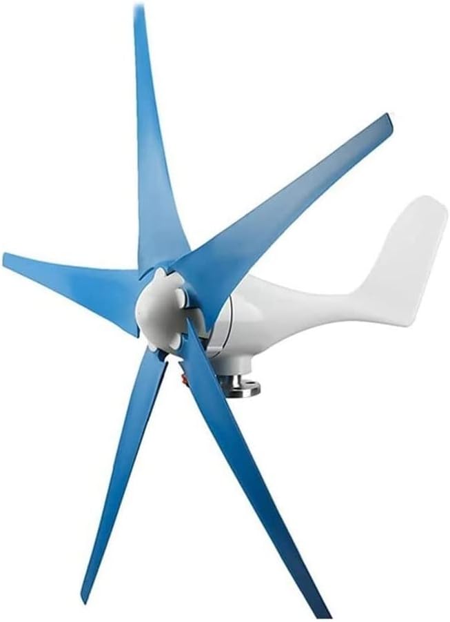 Wind Turbine 12V 24V Wind Turbine Generator Kit 5 Blades Wind Generator Windmill Generator with Controller for Home Use
