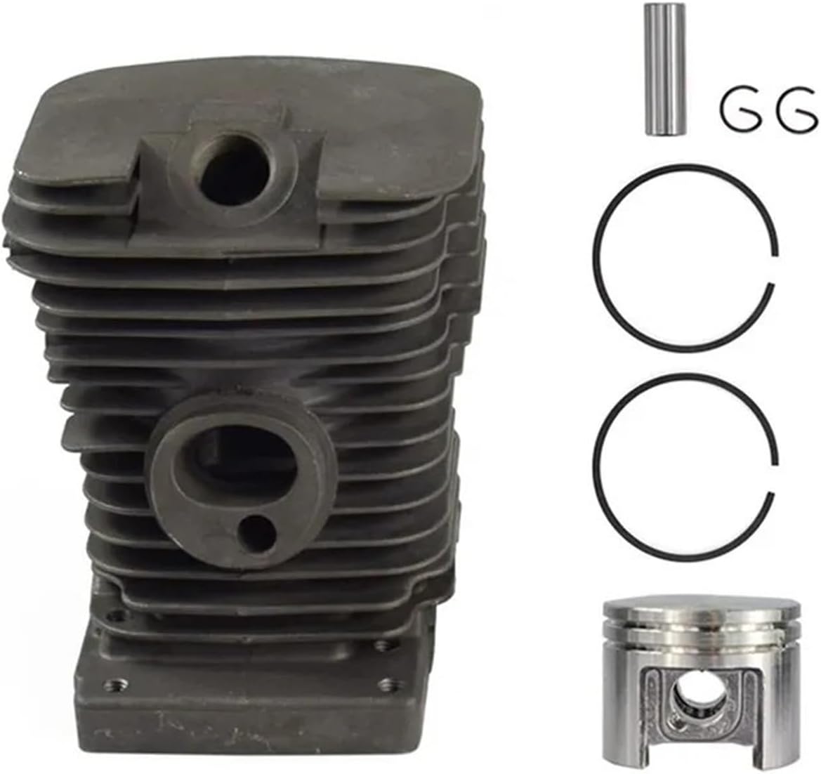 Replacement Cylinder Piston Kit 1130 020 1209 Compatible with MS180 018 180 Garden Power Tool Chainsaw