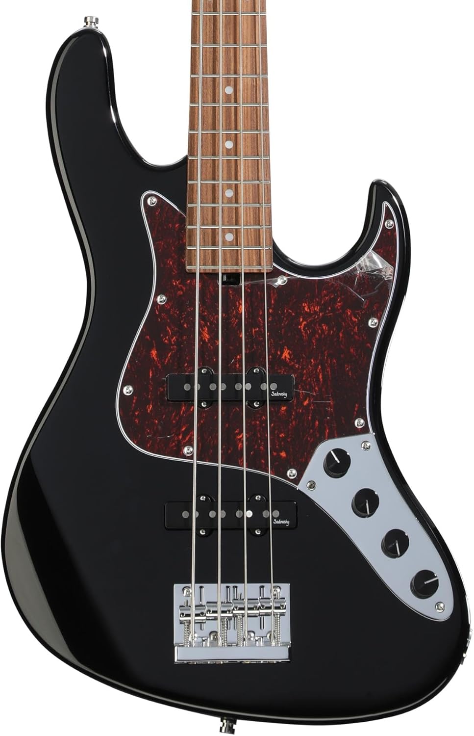 Sadowsky MetroExpress Will Lee Artist Line Bass Guitar - Black, Morado Fingerboard