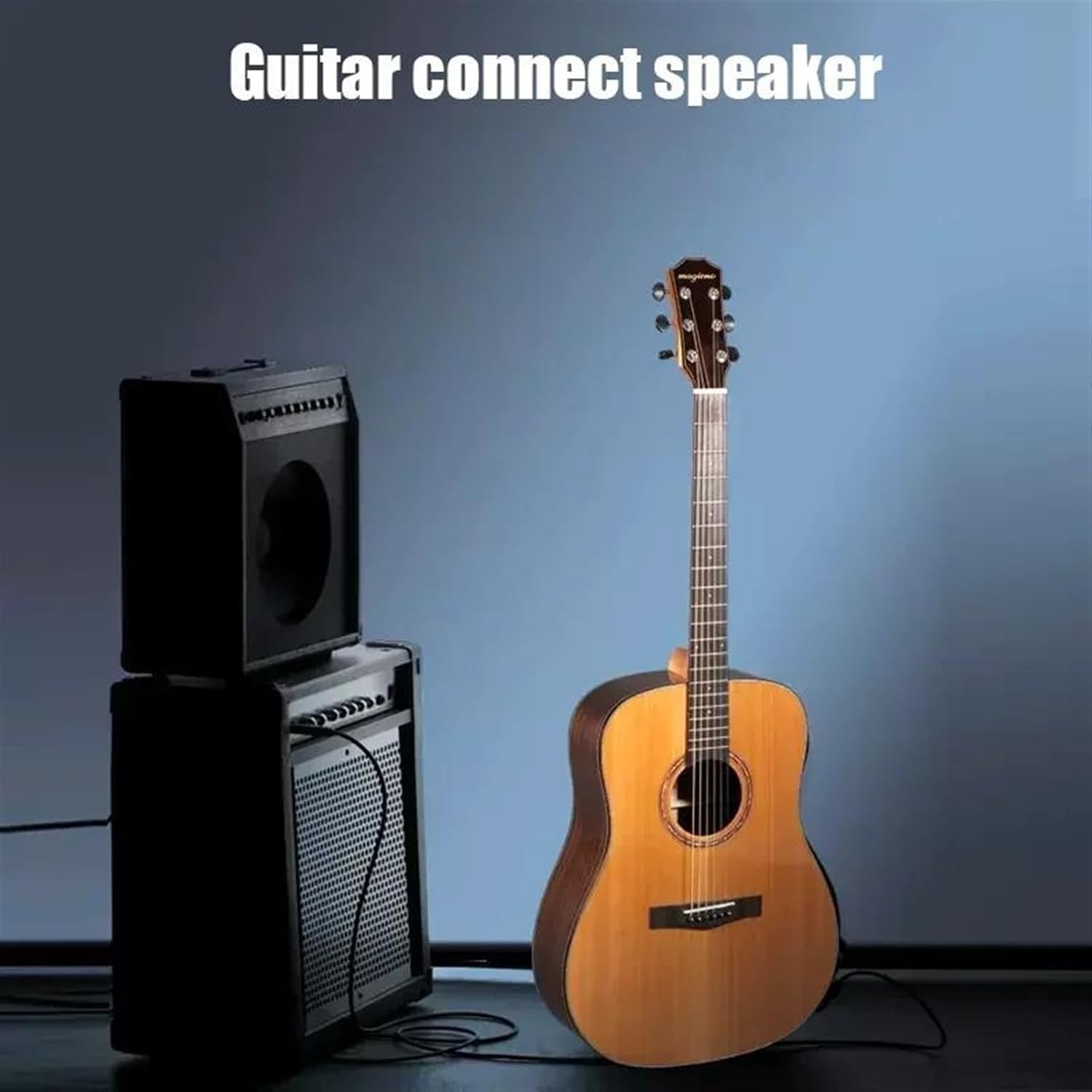 Pro Audio Cable 6.5mm to 6.5mm Cable Elbow Male to Male 6.35mm Cords Microphone Amplifier Professional Guitar Cable(6 TRS l-L,10m)