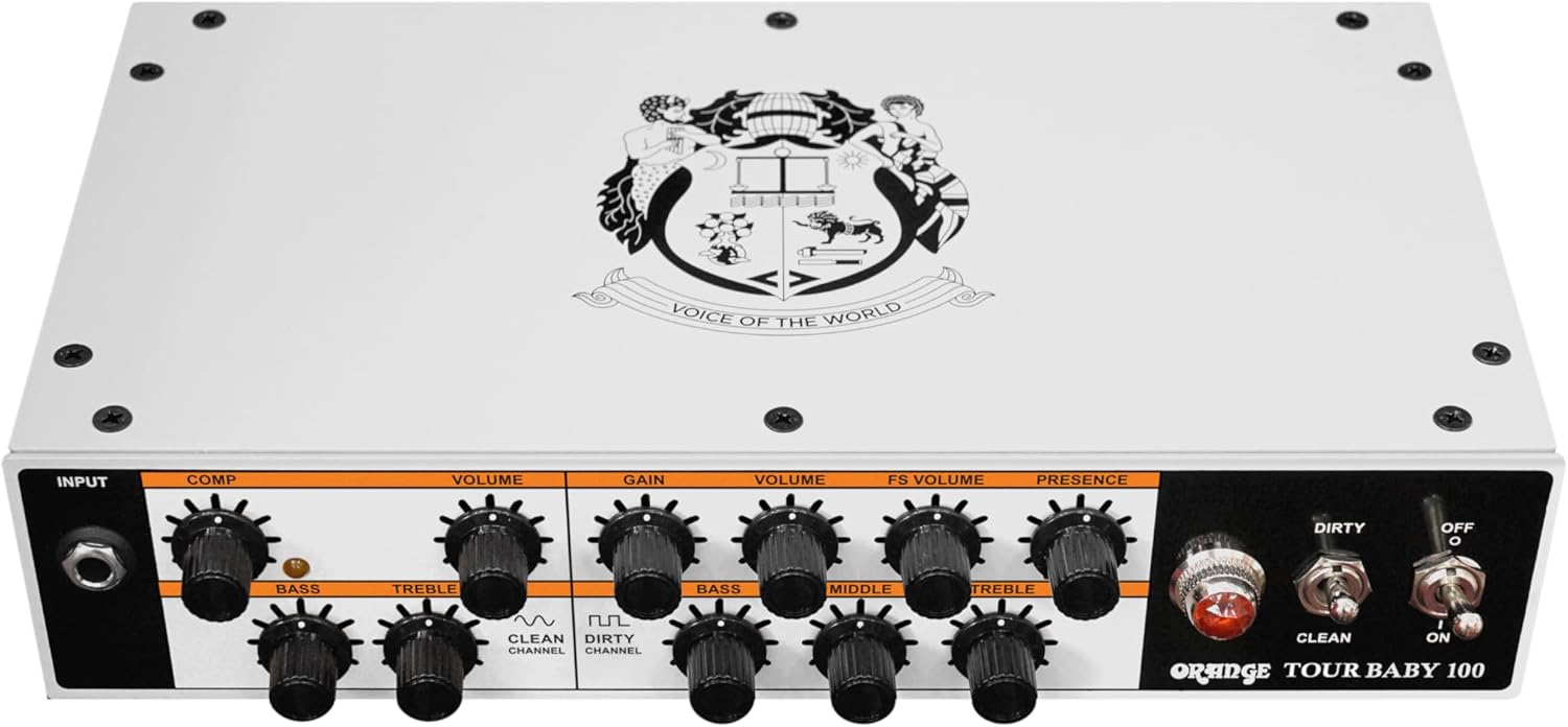 Orange Tour Baby Twin Channel Solid State Head, 100 Watts