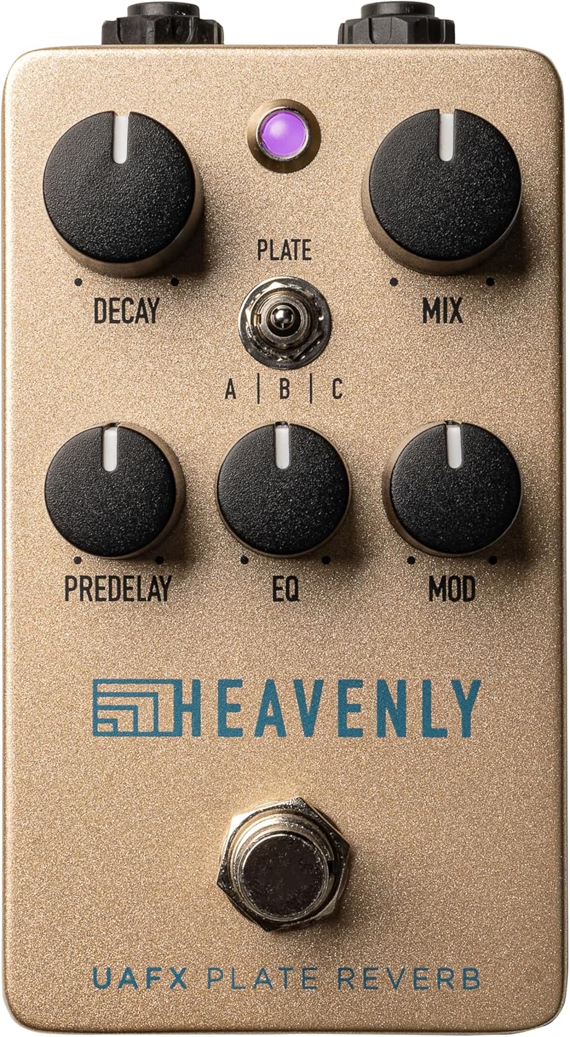 Universal Audio Heavenly Plate Reverb Effect Pedal