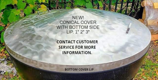 Higley No Rust Fire Pit Cover Spark Screen Lid 37