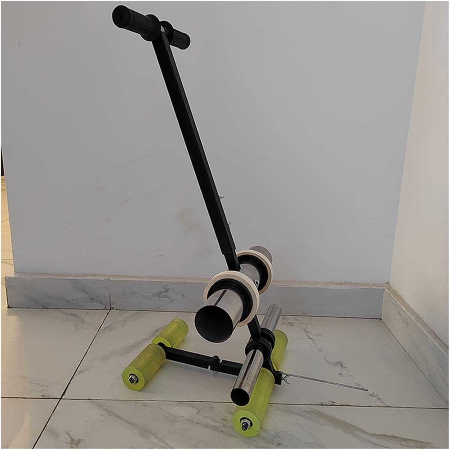 Tape Marking Machine Hand-push Tape Sticking Machine School Basketball Court Business District Tape Machine Marking Cordon with Efficiency