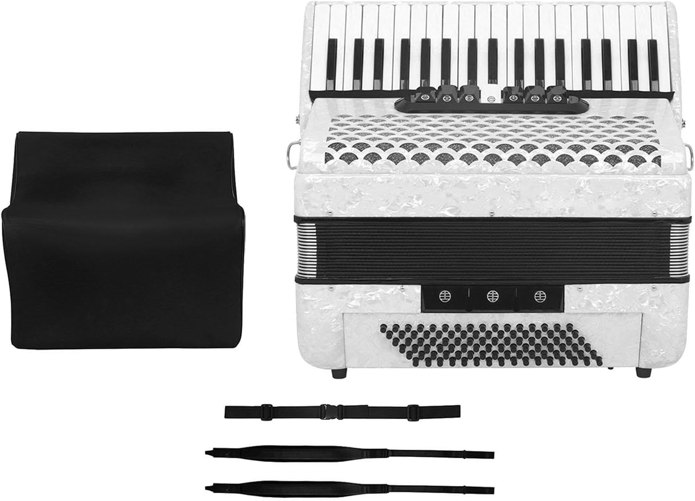 37 Key 96 Bass Accordion with Bag Rhythm Training Portable Hand Keyboard for