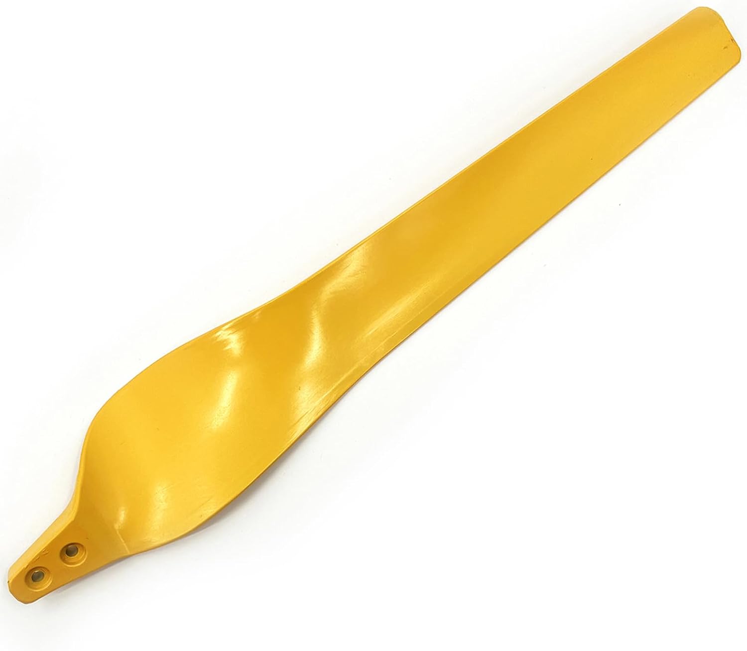 580mm-1200mm Wind Turbine Generator Blade 3 Blades Wind Generator Blades, Horizontal Axis Wind Turbine Blades, Yellow Nylon Fiber Blades for DIY Wind Turbines Easy Installation,Yellow,1200mm