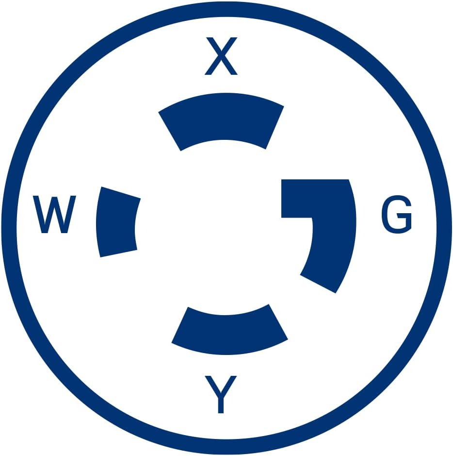 Leviton 30 Amp Generator Power Cord Inlet Kit, 37830-KIT