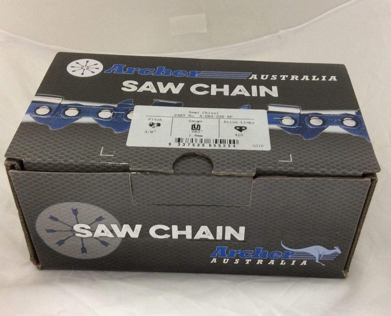 Archer Chainsaw Chain 25ft Roll 3/8