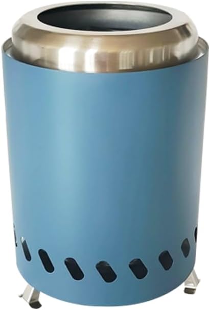 Outdoor Fireplaces Portable Stainless Steel Double Combustion Camping Brazier Fire Pit Wood Heater Fire Pits