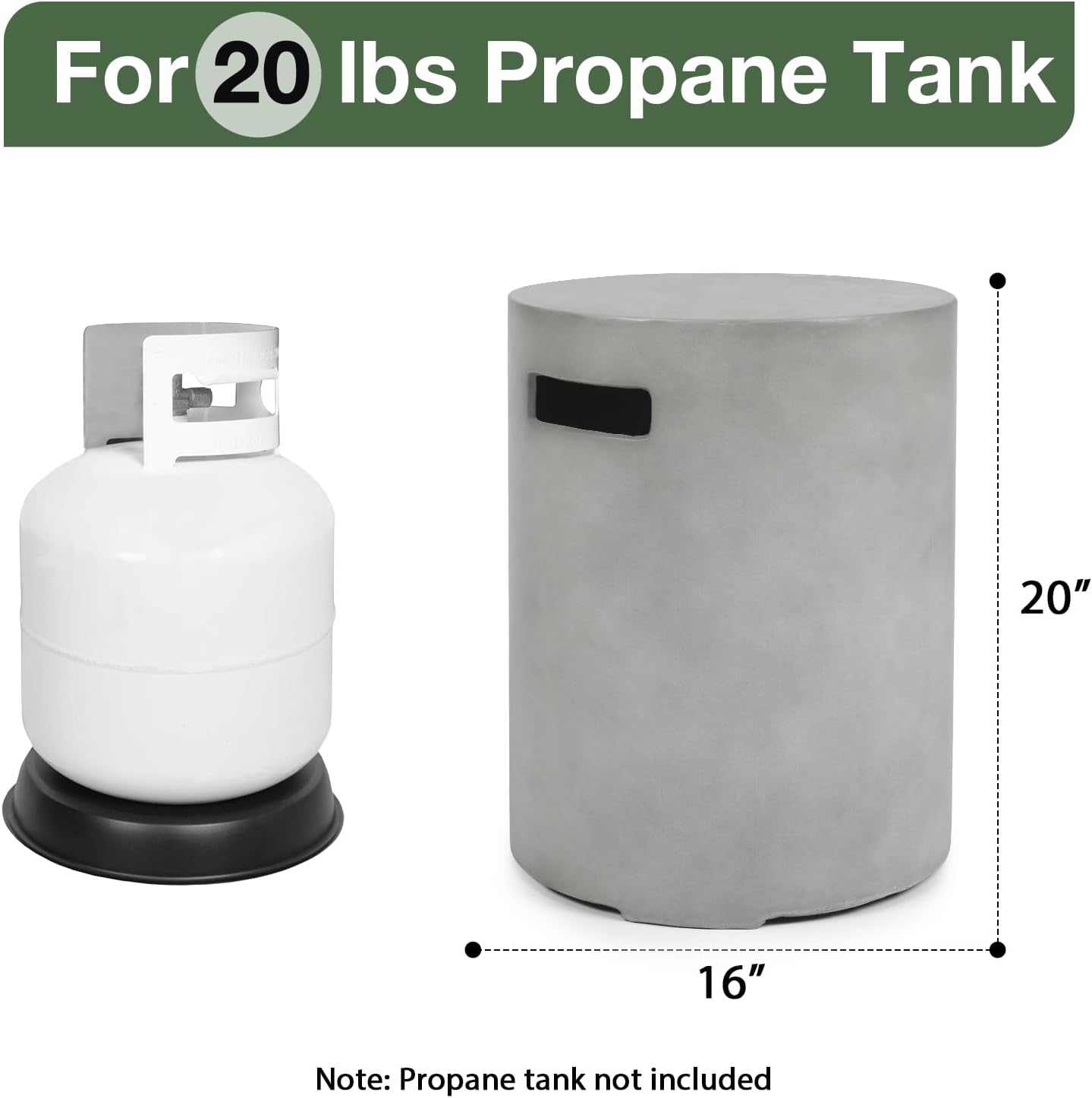 Propane Tank Cover Table 16