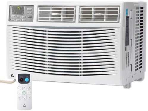 10000 BTU Window Air Conditioner, Cools Up to 450 Sq. Ft, 3 Cooling & Fan Speeds, Energy Efficient, Perfect Ac Window Unit for Bedroom, Living Room, Home Office