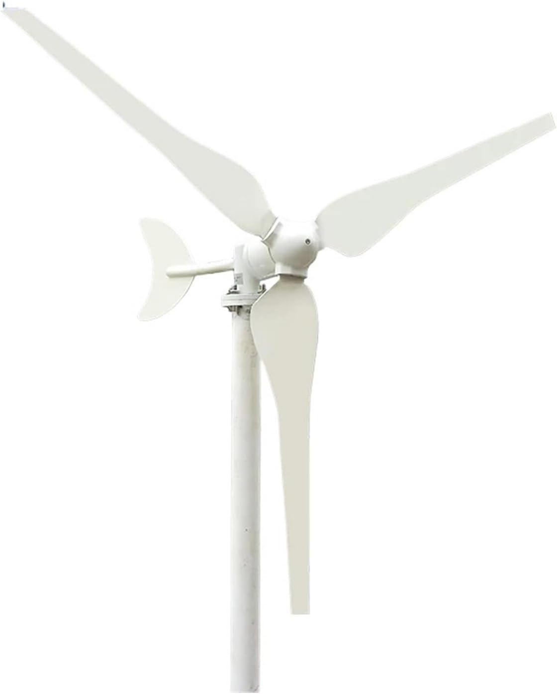 Wind Turbines, 200W Wind Generator 12V 24V with Carbon Fiber Reinforced Plastics Blade Wind Turbine Low Wind Speed Starting Wind Turbines(24V)