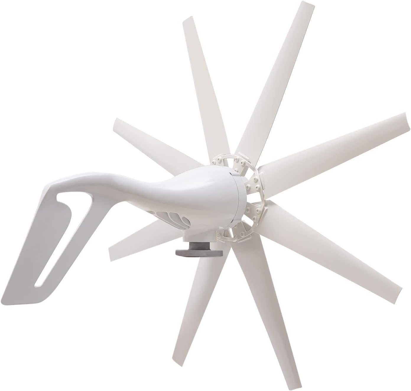 Wind Generator 600W Generators kit, 12V Wind Turbine Generators Kit with Anemometer and Controller, 8 Blades Windmill Generator for Marine, RV, Home