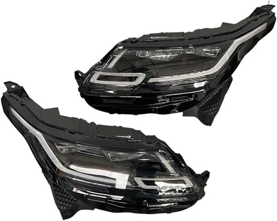 Compatible For Range Velar LED Headlights Others Car Light Accessories Auto Parts Suitable For 2017-2021 Compatible For Land .15 pinhole and 16 pinhole versions.(Left And Right)