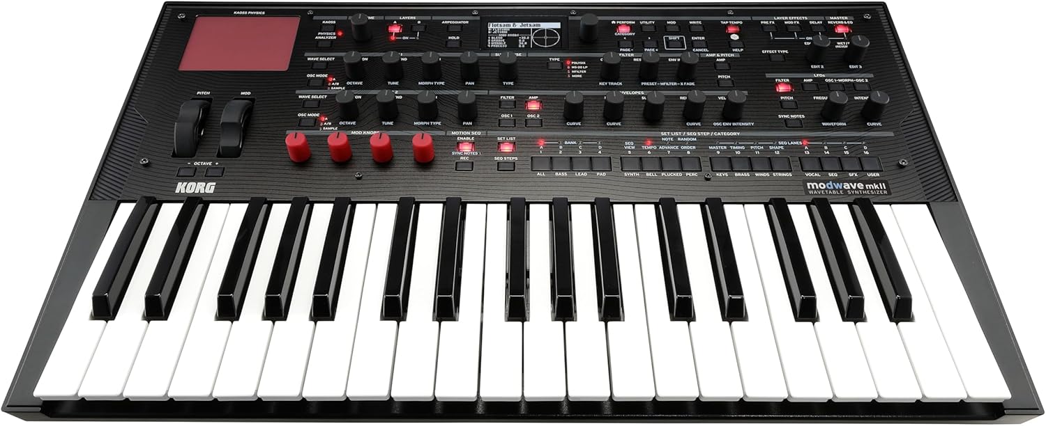 Korg modwave mkII Wavetable Synthesizer