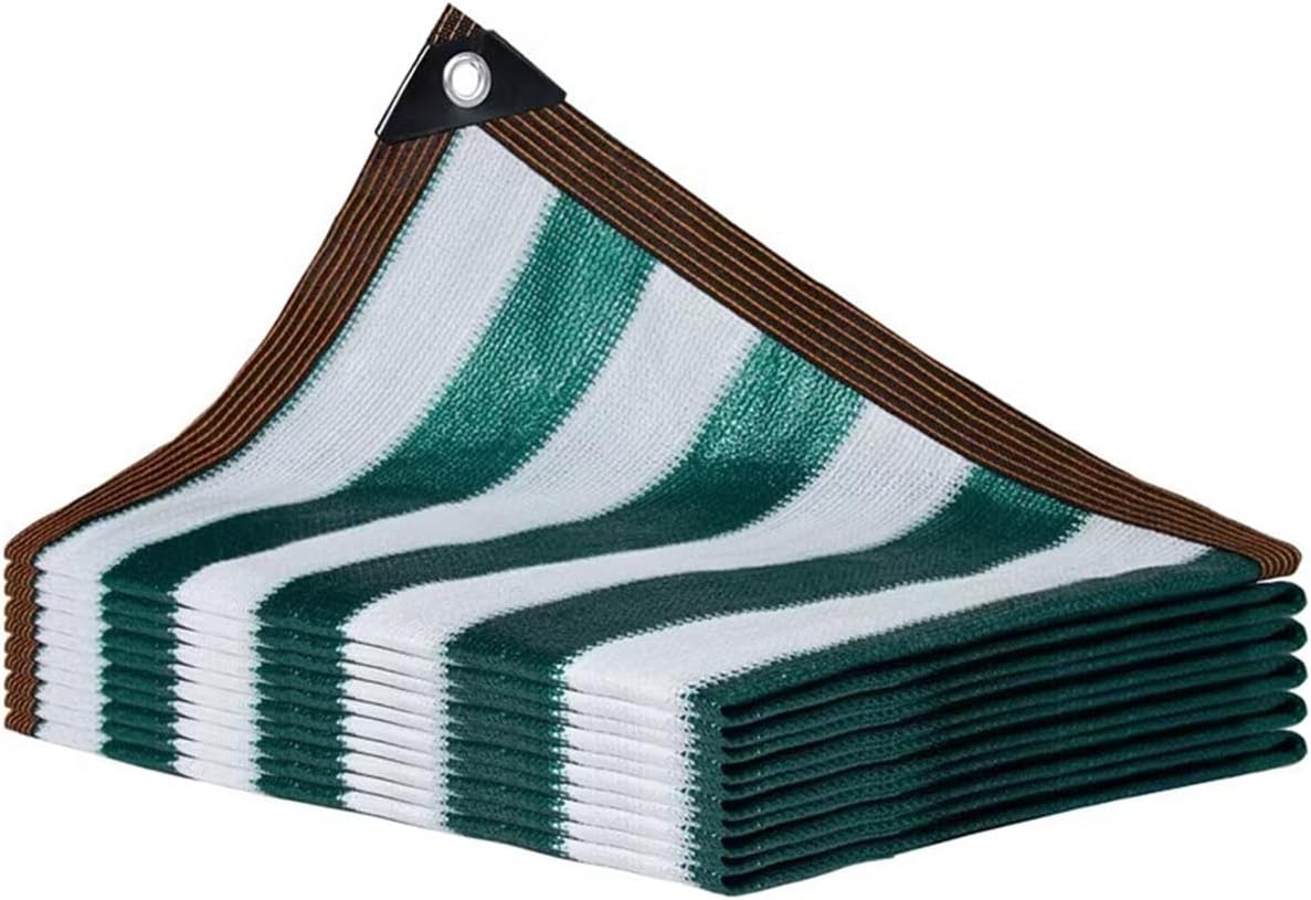 ELZEM Sun Mesh 80% Sunblock Shading Net with Grommets Shade Cloth for Greenhouse, Parking Shed, Garden Yard Or Kennel (Color : A, Size : 2x8m)