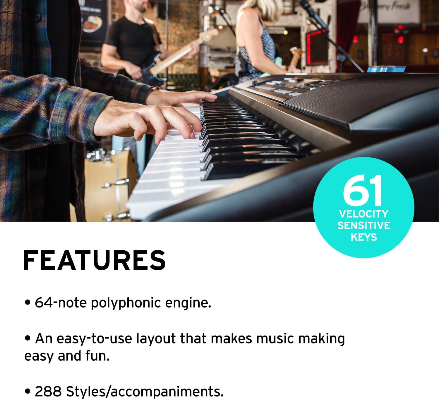 Korg EK-50 L 61-key Arranger Keyboard