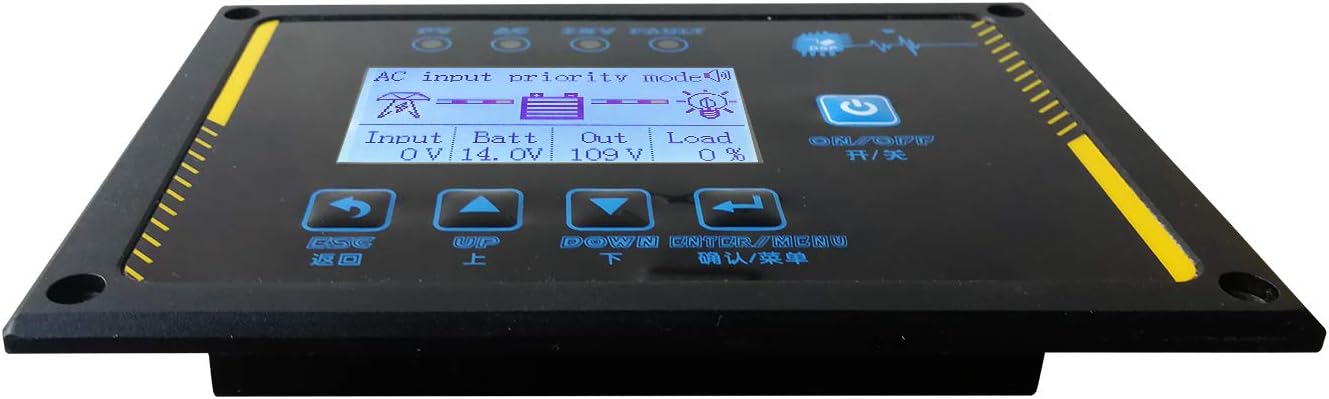 AMPINVT Specific Remote Control Panel for Low Frequency Pure Sine Wave Power Inverter