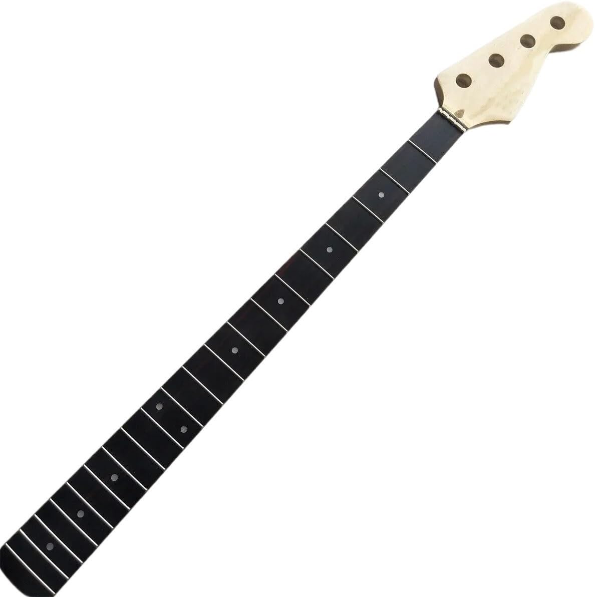 4 String Jazz Bass Guitar Neck 20 Fret 34 Inch Rosewood Fingerboard Dot Inlay Brand, Durable Bass Parts