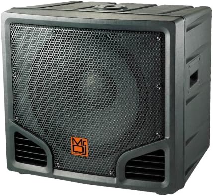 Mr. Dj PRO-SUB18 18-Inch 3500W Maximum Peak Power Subwoofer with Crossover, Satellite Speakers and Pole Mount Socket