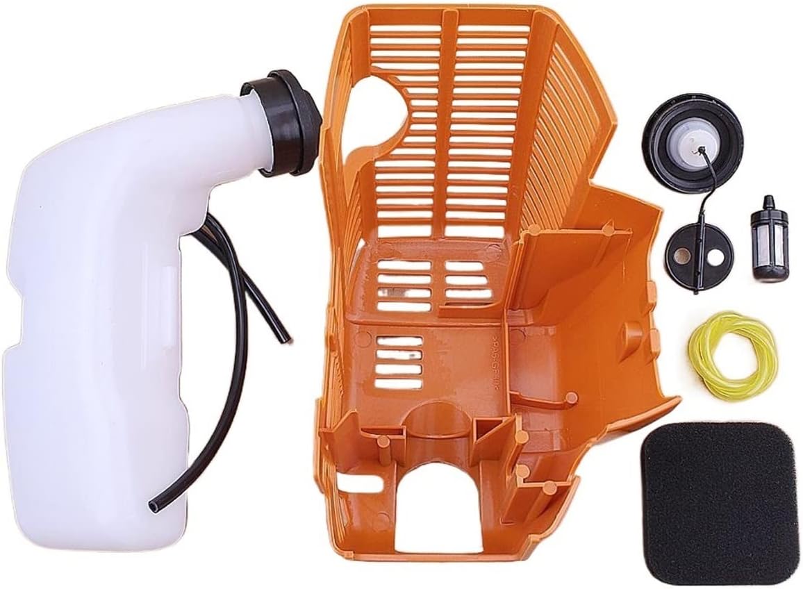 Patio, Lawn & Garden Gas Fuel Tank Cap Shroud Engine Cover Kit for FS75 FS80 FS80R FS85 FS85R Trimmer Brush Cutter 4137 350 0410 4137-080-1601 Outdoor Powertool Parts & Accessories