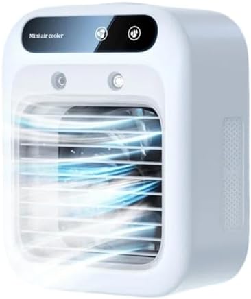 Portable Air Conditioner, Spray Mini Small Air Condition Fan Desktop Thermantidote Dormitory,Desktop Fan for Home Outdoors