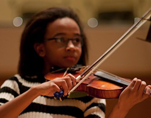 Original Bow Buddy Bright Blue Things 4 Strings Bow Hold Buddies Studio Kit of Violin/Viola Teaching Aid Accessories