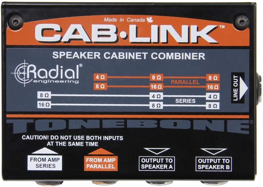 Radial Cab-Link Speaker Cabinet Combiner