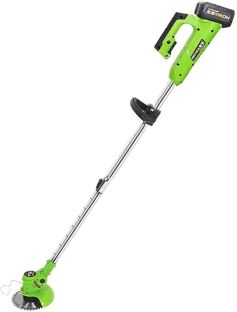 Adjustable Telescopic Rod Household Small Portable Rechargeable Lawn Mower Multi-Function Electric Lawn Mower 42V Cordless Trimmer