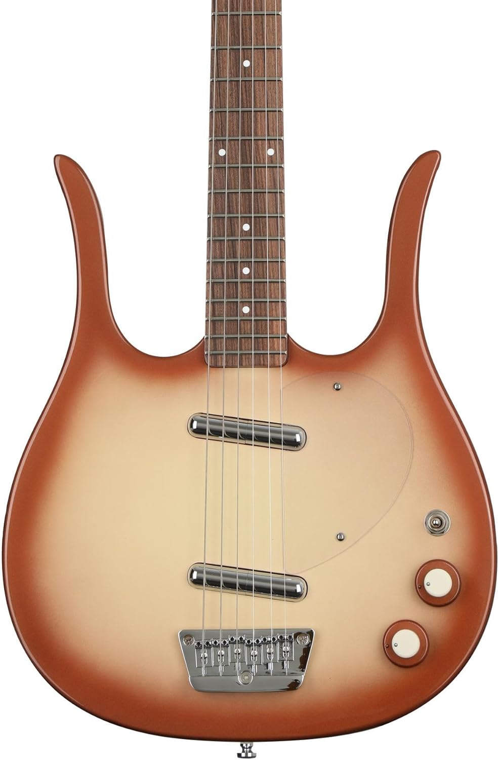 Danelectro Longhorn Guitar - Copper Burst