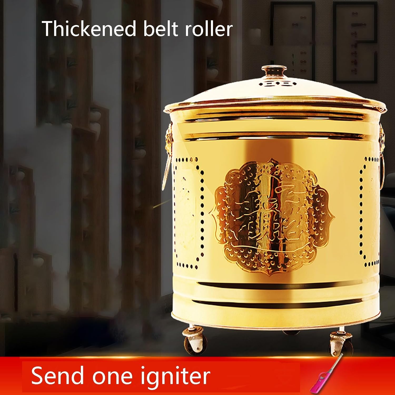 Stainless Steel Outdoor Smokeless Incineration Barrel for Paper, Leaf, Trash - Garden Burn Barrel & Fire Pit