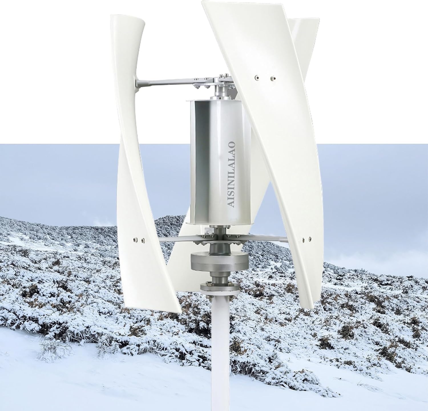 14000W Vertical Three-Phase Magnetic Levitation Wind Turbine Generator,12V 24V 48V 220V Low Noise Generator Wind Turbines W/Controller for Home, Outdoor Use