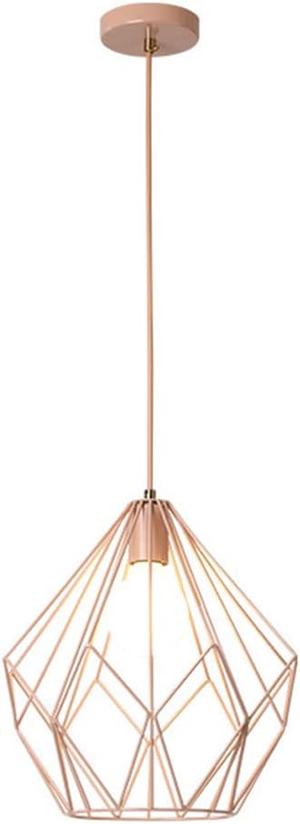 DADYA E27 Single Head Chandelier Flush Mount Ceiling Hanging Lamp Fashion Outdoor Pendant Lighting Fixtures Vintage Industrial Lampshade for Living Rooms, Dining Room, Kitchen, Bedroom