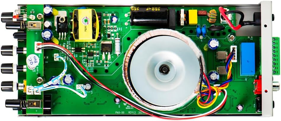 OSD Audio PAX-50 50W Commercial 70V Amplifier, 2 Channel, Class D - ¼ Rack Width, 1U Height