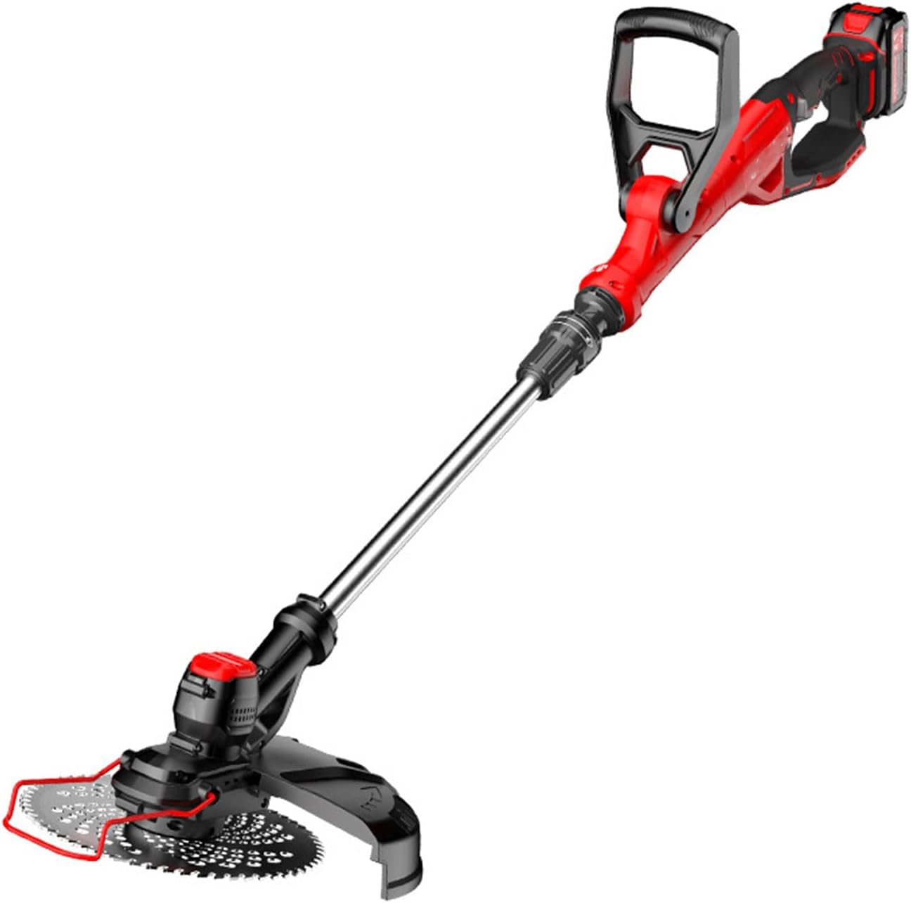 Electric Lawn Mower, Brushless Electric Lawn Mower, Household Weeder, Lithium Battery Rechargeable Lawn Mower, High-Power Weeding Machine, Suitable for Gardens and Villas