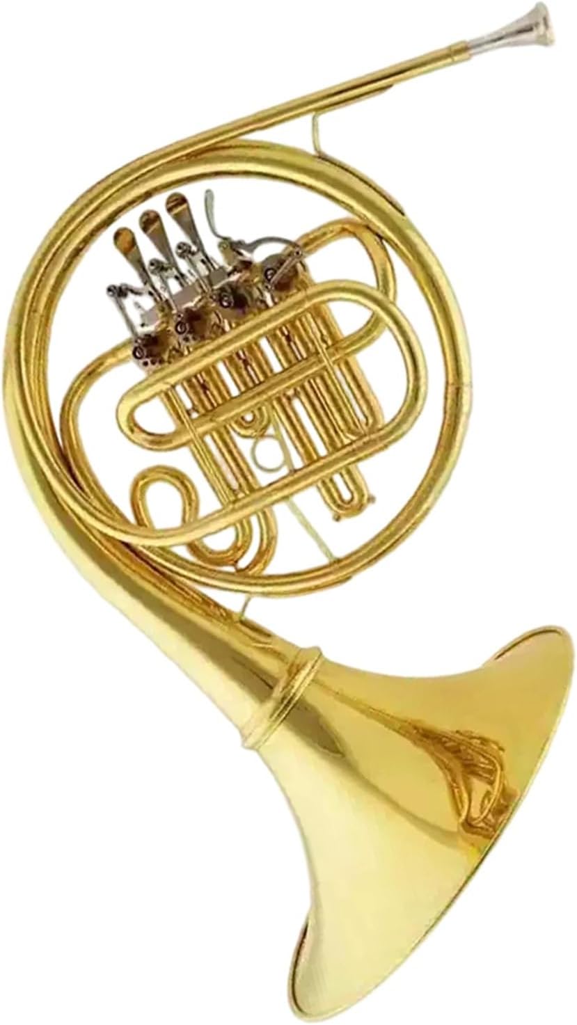 4 Key French Horn French Horn Instrument B Flat F Tune Four Keys Single Row Double Suitable For Playing Or Practicing(1)