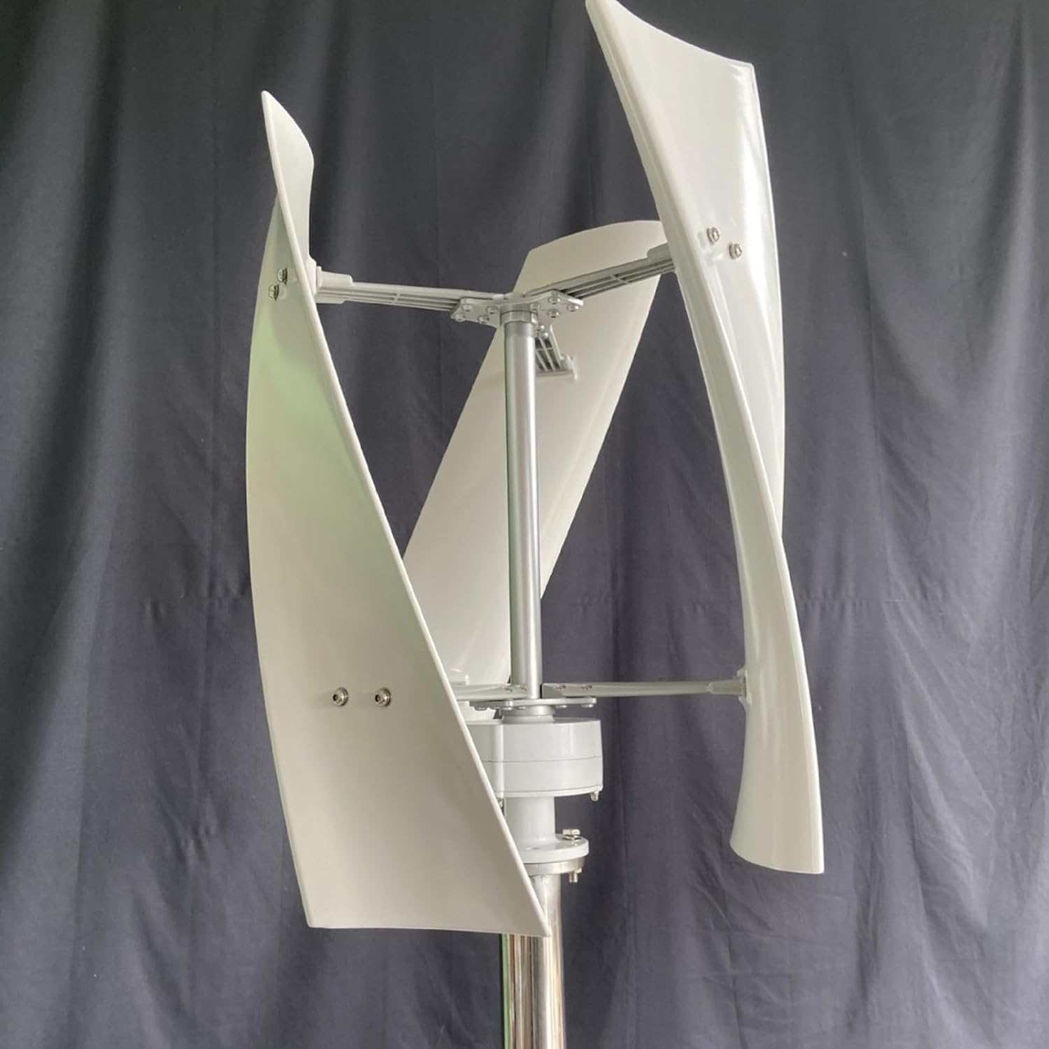 CAJUCA 9000W Wind Turbine Generator Kit Low Speed 3 Blades Wind Turbine Kit Windmill Generator 3 Phase Maglev Vertical Axis Wind Turbine