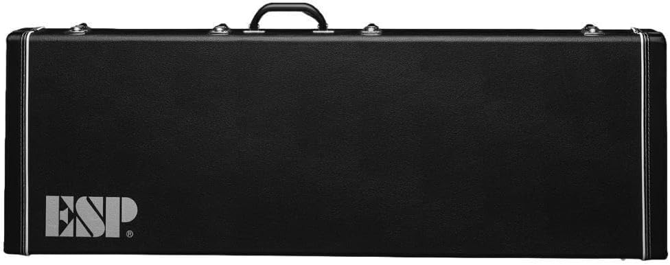 ESP B-Style Bass Form Fit Guitar Case for Left Handed 4 and 5-String B and D Series Bass Guitars