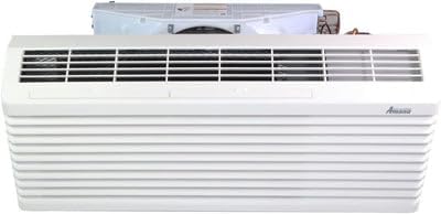 J-Series PTAC Model PTH153J35AXXX- 15000 BTU 3.5 Kw Wall Mounted Air Conditioner and Heater Combo for Hotel, Motel, Apartment, Sunroom, and Garage - AC Heater Combo with PHWT-A150H thermostat.