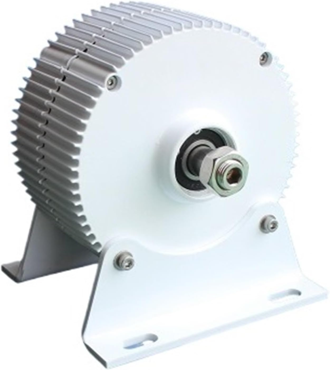 Permanent Magnet Generator 1000W 1500W Wind Turbine Generator 12V 24V 48V PMG Water Turbine Hydro Alternator Free Energy Camping(With Base,SINGLE SHAFT_96V_1500W)