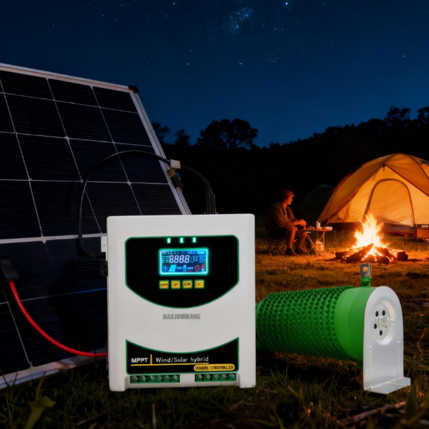 12v, 12V 24V 48V 220V MPPT Hybrid Solar Controller with Dump Load 12V 24V Auto 48V Regulator for Wind Turbine Solar Pane(10000W)