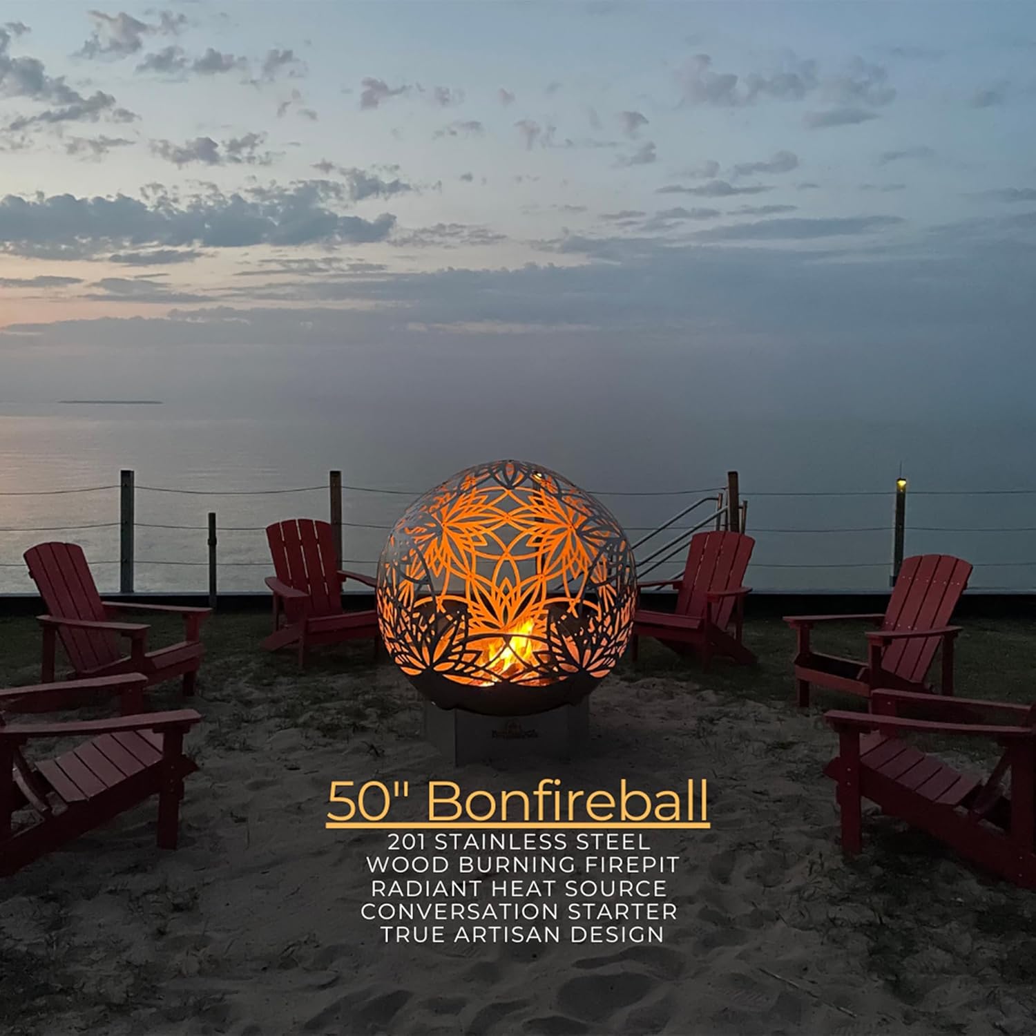 FlowerHouse: Bonfireball Fire Pit - 50