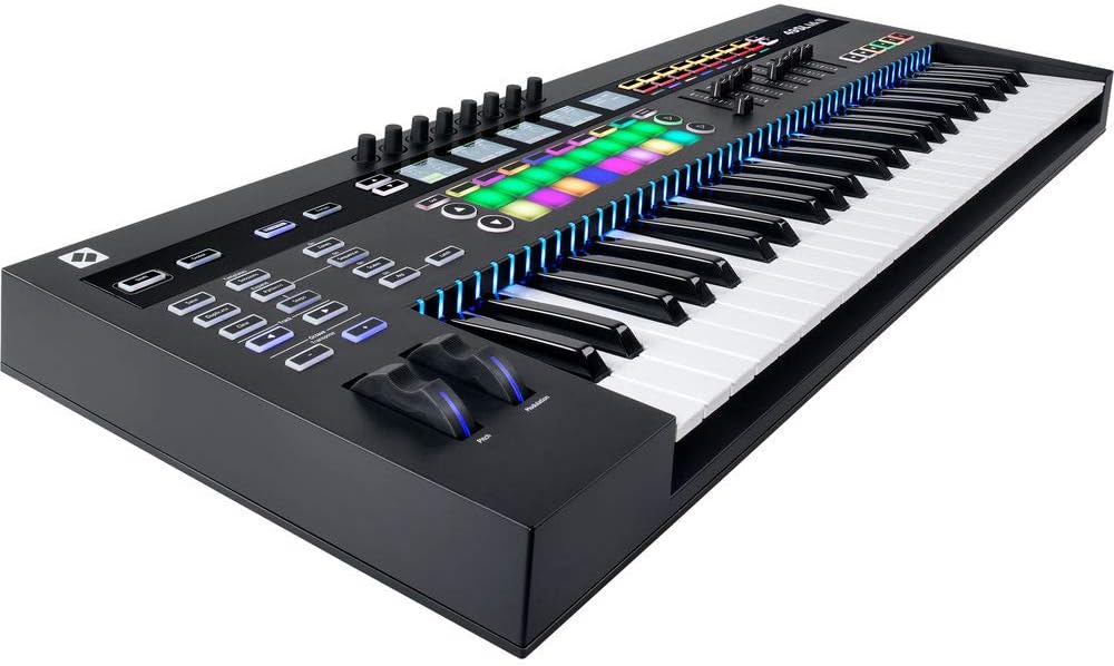 Novation 49SL MkIII, 49-key MIDI & CV equipped Keyboard Controller with 8 Track Sequencer