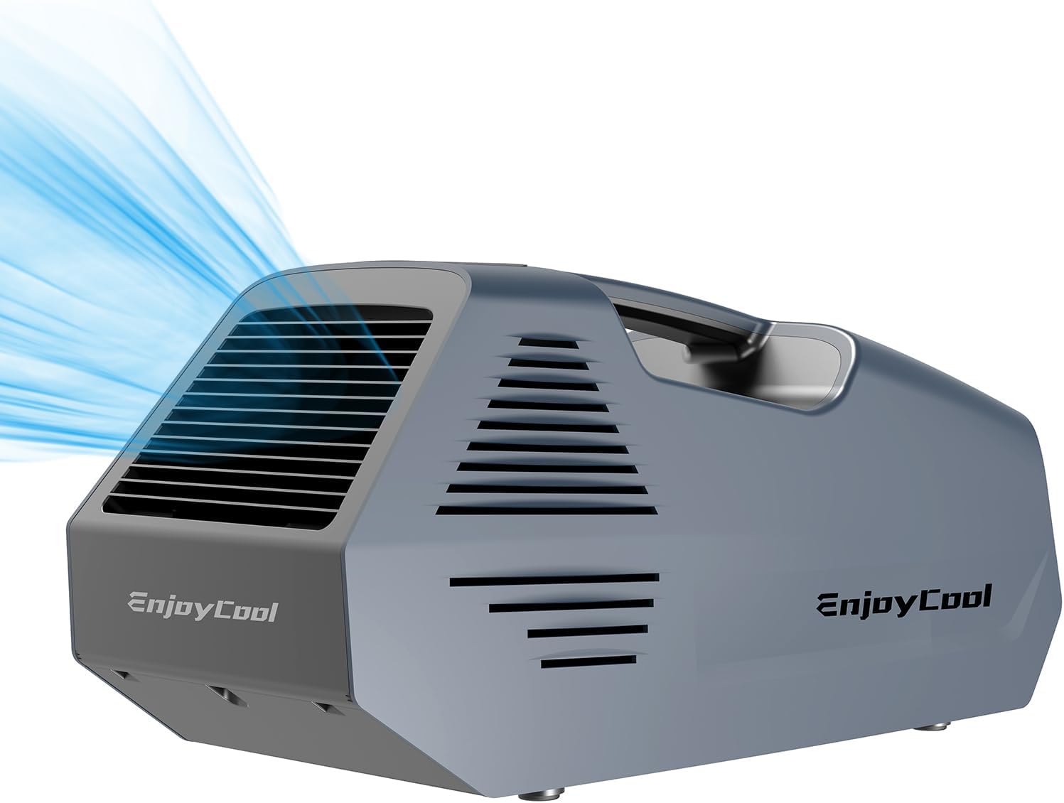 Portable air conditioner Fast Cooling Outdoor Built-in Cool Sleep Modes Air Conditioner with Remote Small Air Conditioner Portable for Room Office Camping Car Control 2380 BTU Camping Bedroom blue