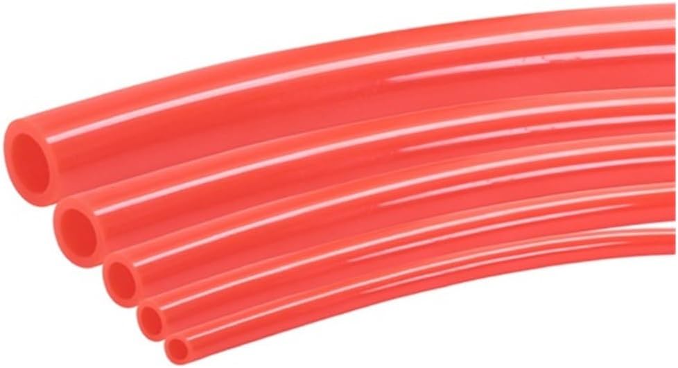 Revive Furniture Pneumatic Tube, Air Hose, Polyurethane(Orange,20M_OD 12MM XID 8MM)